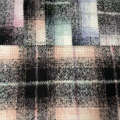 Polyester Yarn Dyed Plaid Tweed Winter Fabric